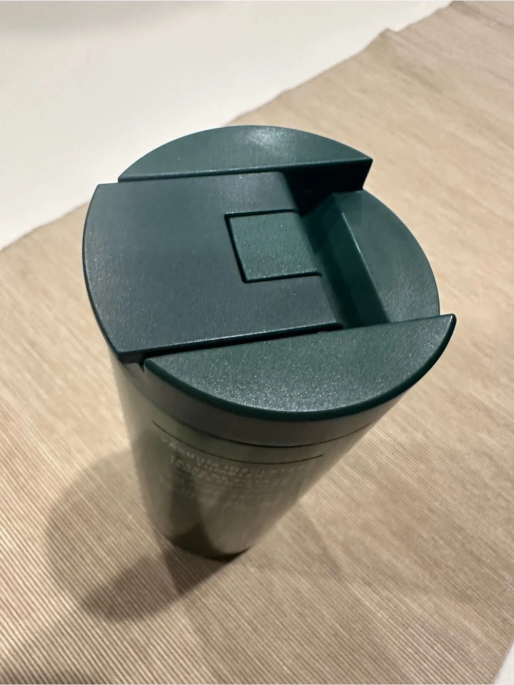 Starbucks Deep Green Travel Cup with Siren Logo 12 OZ